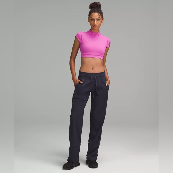 Lululemon Dance Studio Mid Rise Pant - black night (navy blue) color - Picture 3 of 4